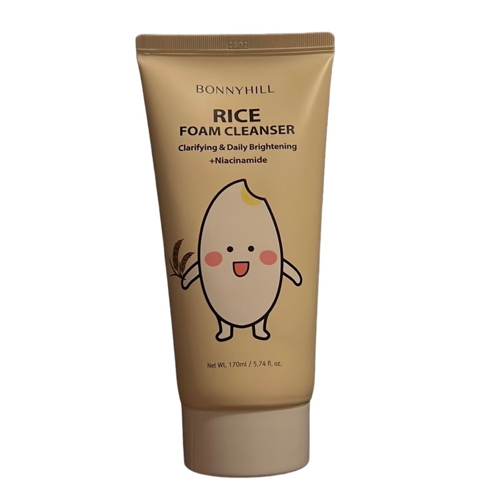 Bonnyhill Rice Foam Cleanser Clarifying & Brightening +Niacinamide